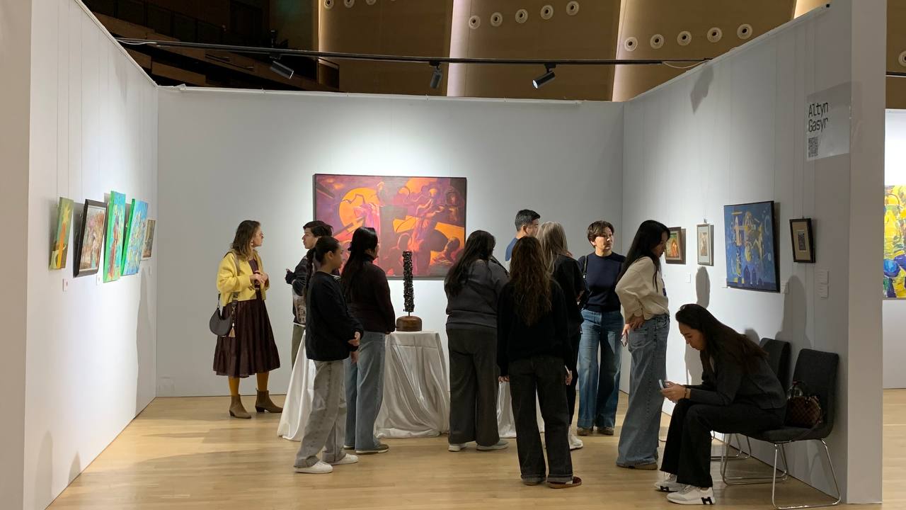 Tajikistan showcases contemporary art at inaugural Astana Art Fair