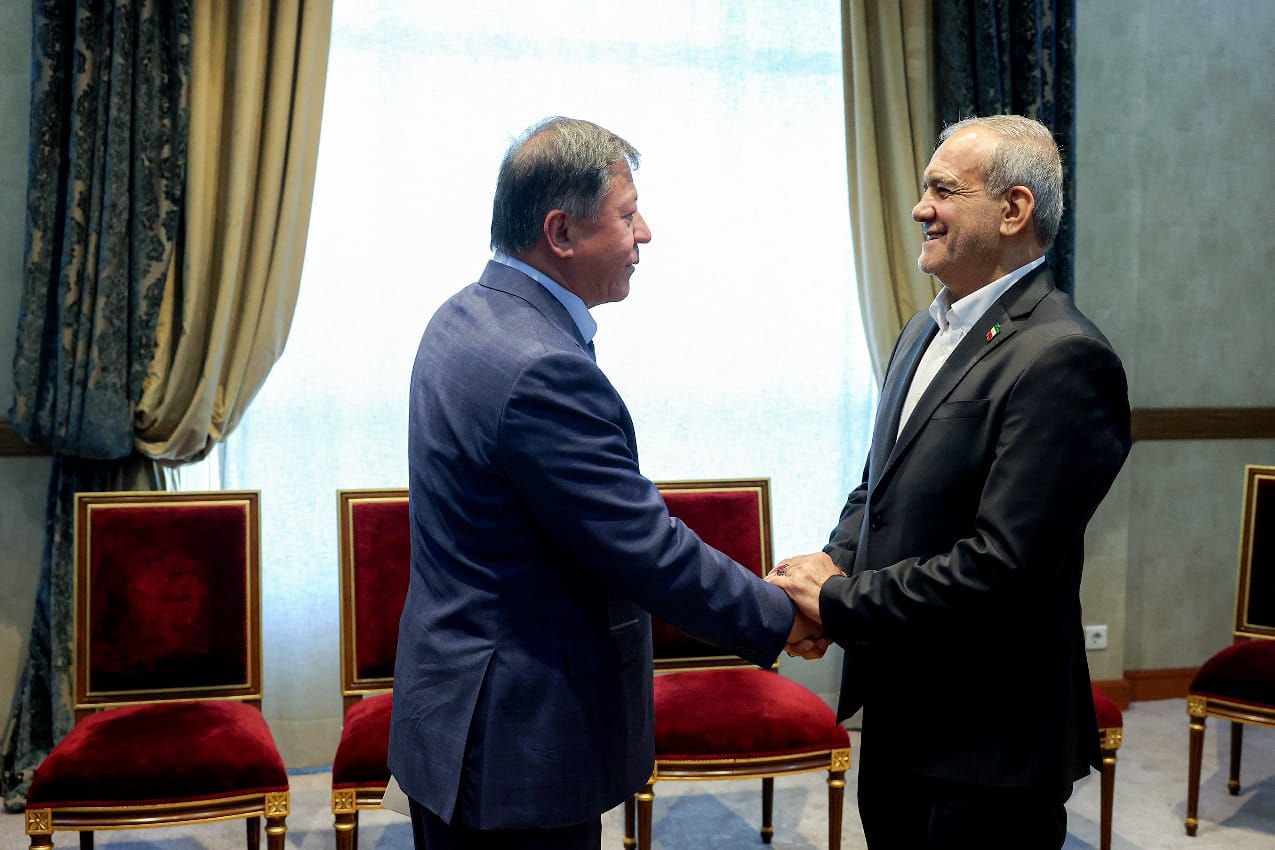 Iranian president and Tajik interior minister discuss security cooperation