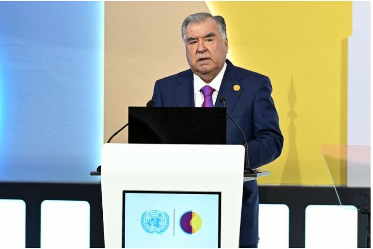 Tajikistan’s President addresses UN Social Development Summit in Doha