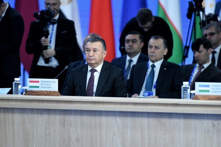 Tajikistan’s prime minister attends SCO heads of government meeting in Moscow