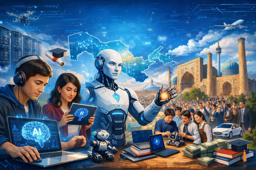 Uzbekistan launches program to train five million AI specialists