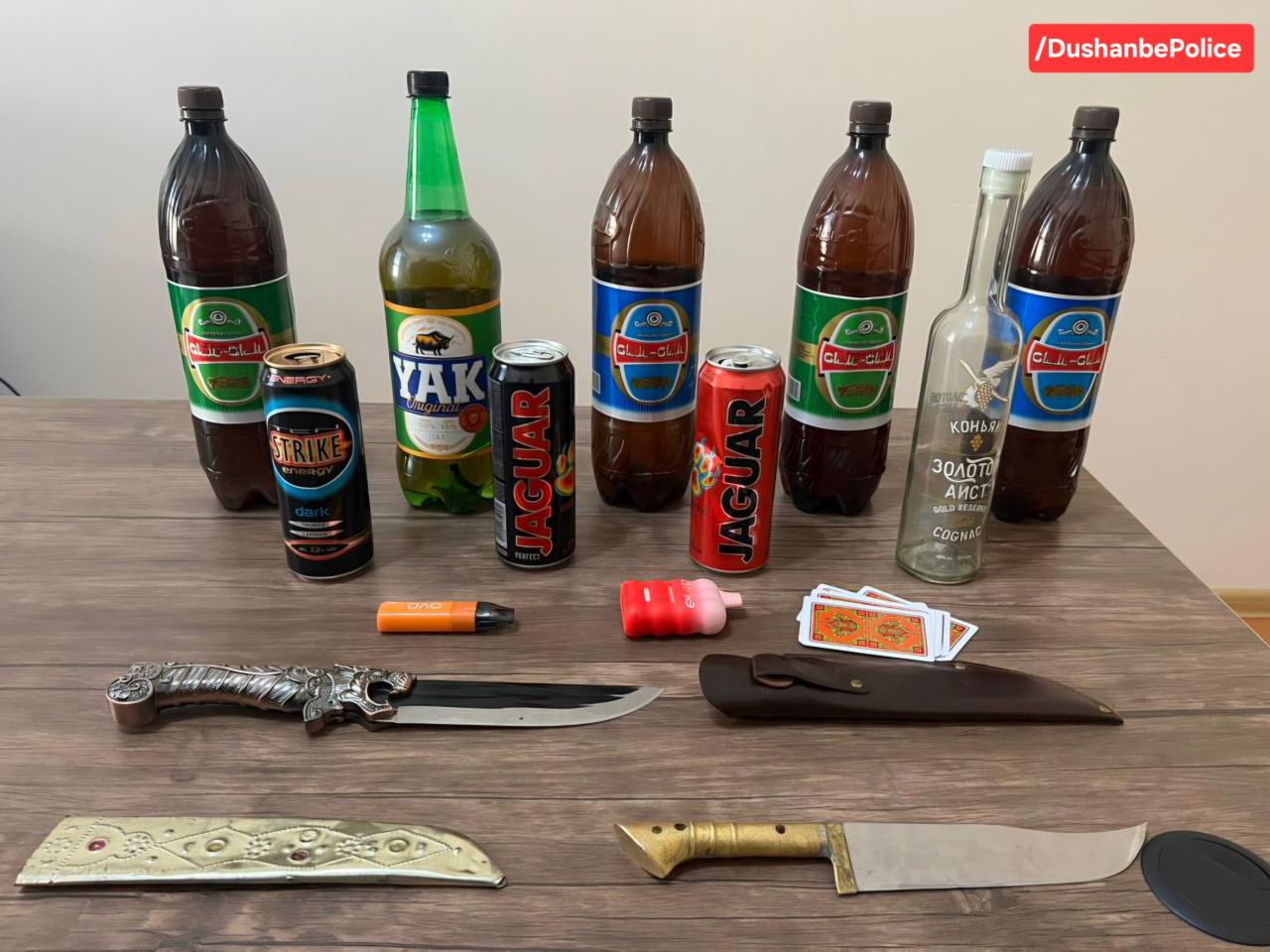 Noisy teen party disrupted in Dushanbe: knives seized, fines imposed