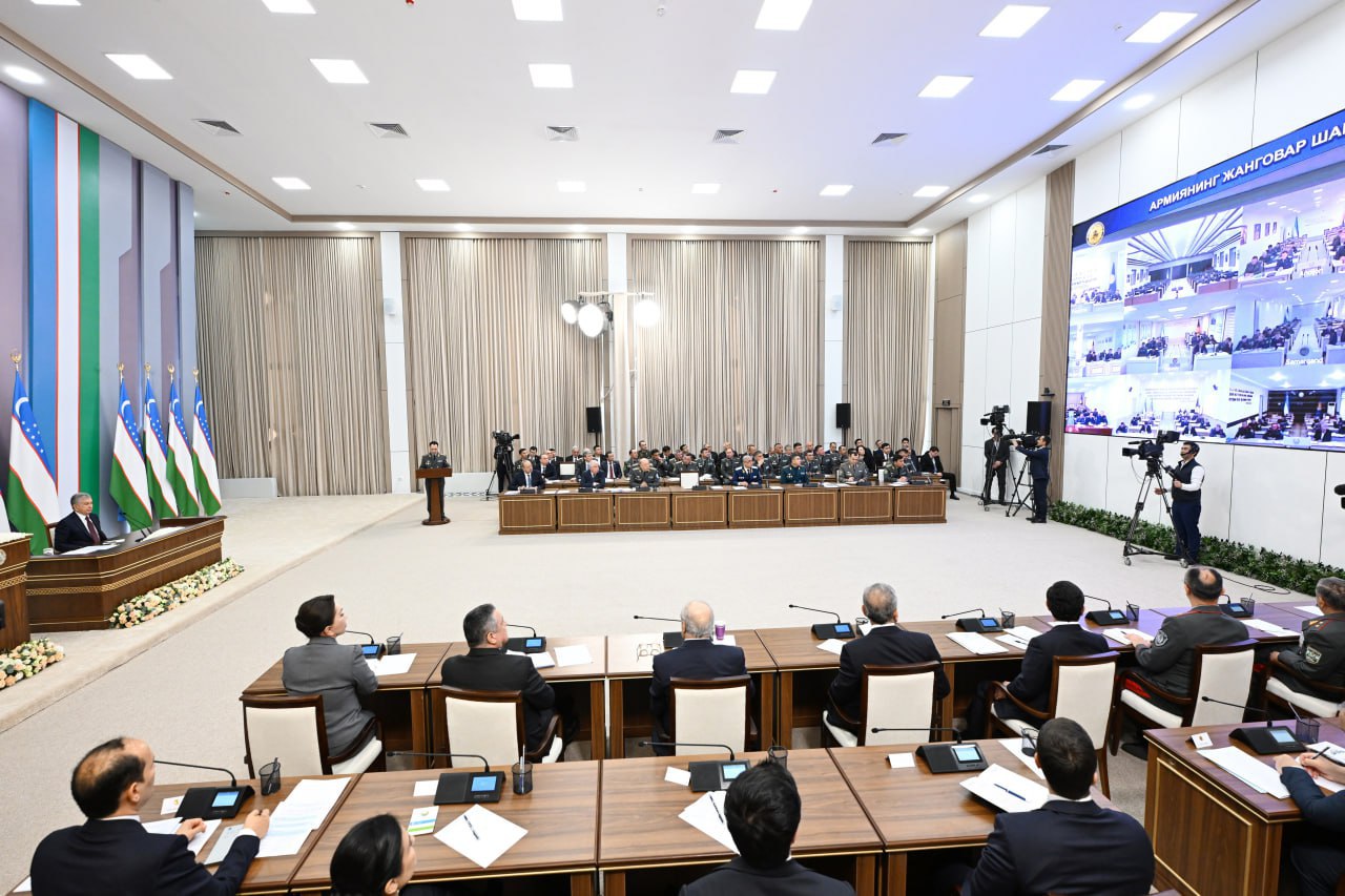 Uzbek president orders review of the country’s defense doctrine amid changing nature of warfare