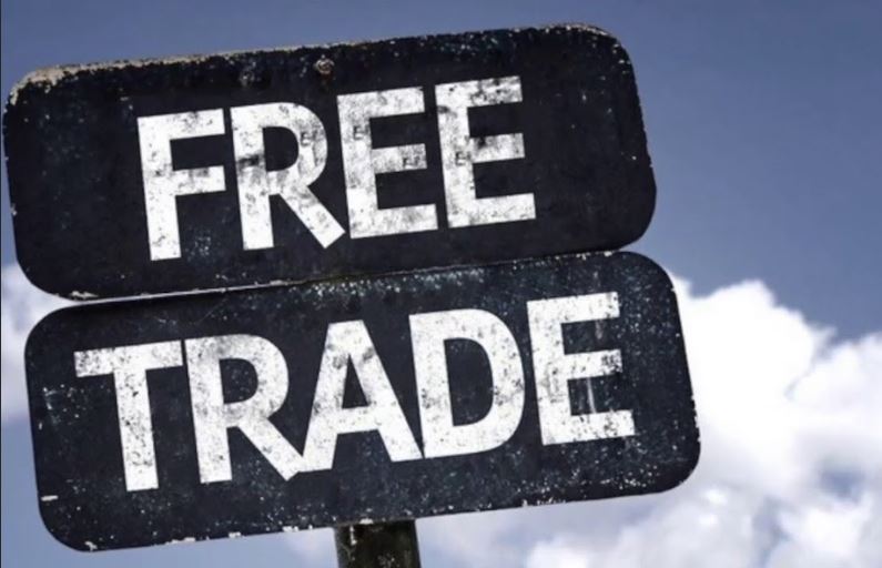 With whom Tajikistan has a free trade regime