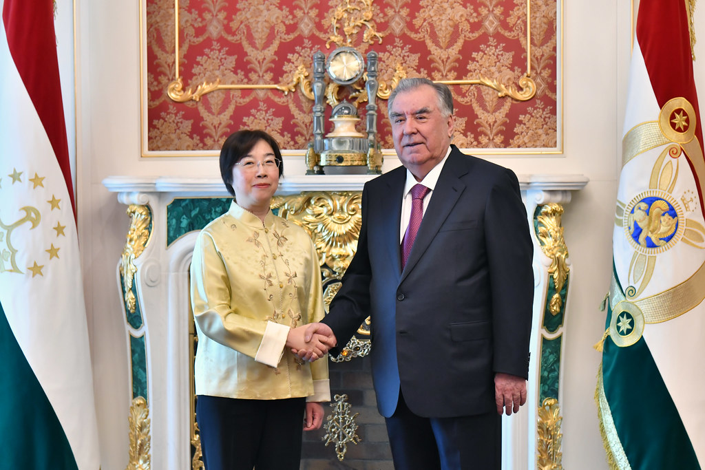 Tajik leader receives AIIB president to discuss cooperation