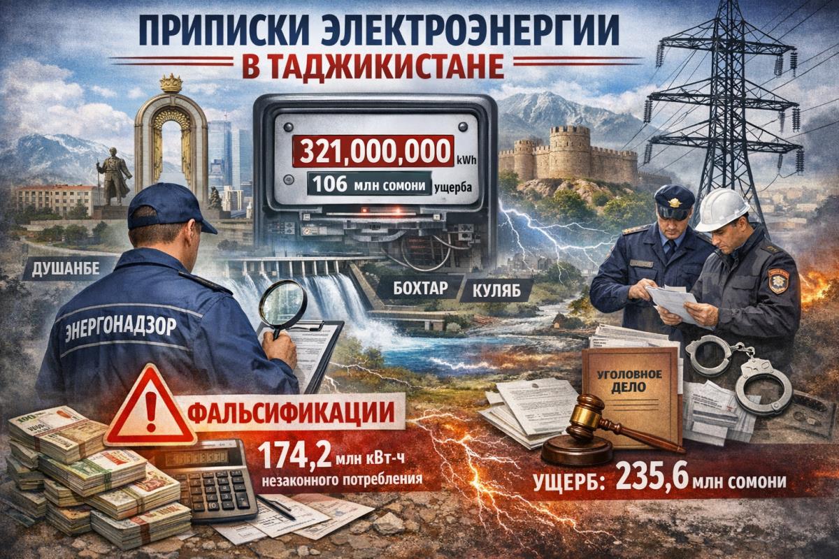 One-third of electricity debts in Tajikistan recognized as fictitious
