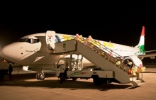 Новый Боинг «Сомон Эйр» совершил свой первый полет