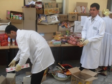 В Курган-тюбе уничтожена партия некачественных товаров