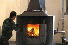 В очередную годовщину образования антинаркотического ведомства сожжено около 200 кг наркотиков