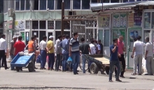 Пожарные закрыли часть рынка «Саховат»