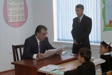 В Турсунзаде открыта школа для детей переселенцев из зоны затопления Рогуна