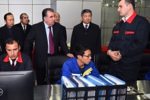 Гузориши тасвирӣ аз маросими ба истифода додани навбати дуюми МБГ Душанбе-2