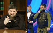 В Сети появилось видео репетиции Галустяна и Кадырова номера для КВН