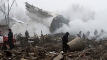 Крушение грузового Boeing 747 под Бишкеком