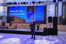 Samsung presents its two new Android smartphones in Dushanbe