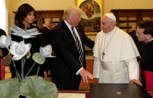 Hello, Pope!: первая встреча Трампа с папой Римским