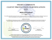 «ИМОН ИНТЕРНЕШНЛ» снова получил сертификат «SMART Campaign»
