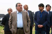 Боздиди Эмомалӣ Раҳмон аз мамнуъгоҳи Хуталон