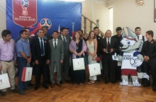 В Душанбе презентовали Чемпионат мира по футболу-2018
