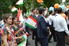 Раҳпаймоии “Пайравони Пешвои миллат” дар Душанбе