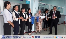 Победители второго тура акции Банка Эсхата получили по 5 тыс. сомони