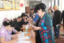 В отдельных избирательных округах Хатлона уже проголосовали более 50% избирателей