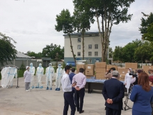 «Авесто Групп» поддержала столичных медиков, ведущих борьбу с COVID-19