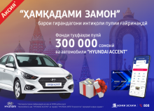 Банк Эсхата разыгрывает автомобиль Hyundai Accent и денежные призы