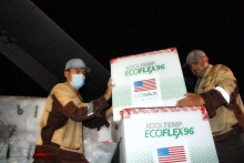 В Таджикистан из США доставлены 1,5 миллиона доз вакцины Moderna