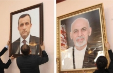 Сафорати Афғонистон дар Душанбе: Акси Ғаниро канду ба ҷойи он акси Амруллоҳ Солеҳро гузошт