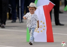 Истиқболи гарму самимии мунтахаби футболи Тоҷикистон дар Душанбе