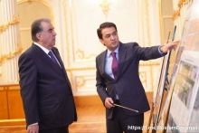 Мэр презентовал президенту Душанбе будущего