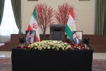 Видоъ бо Иброҳим Раисӣ дар Душанбе