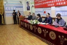 Tajik-Sino Mining Company opens Chinese Language course at Istiqlol-based Technical College