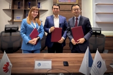 Международный банк Таджикистана, Huawei и IT Service подписали меморандум о сотрудничестве