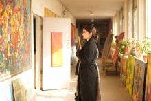 Эҳсоси дунёи ҳунар. Рӯзи дарҳои боз дар Академияи мусаввирии Тоҷикистон